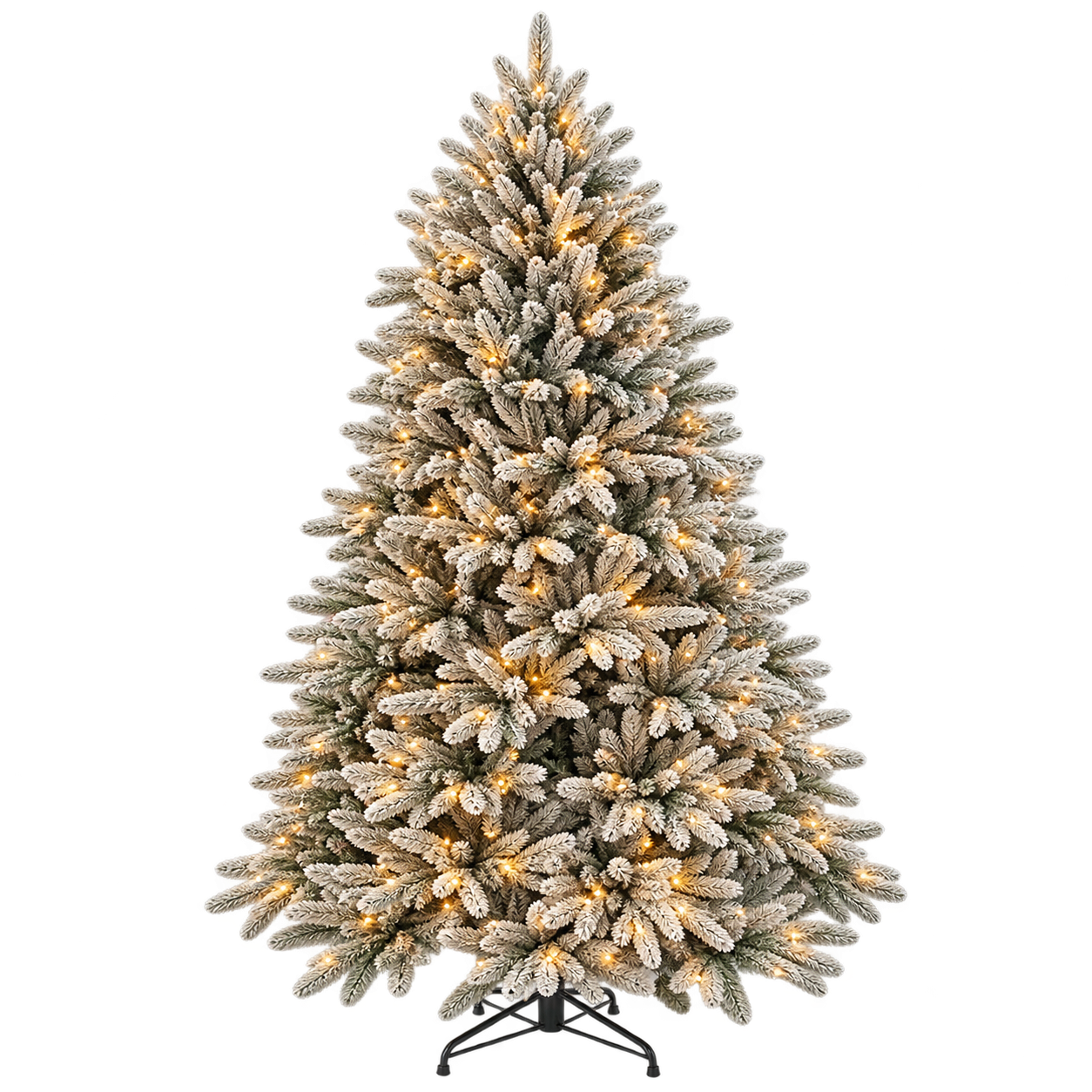 (1.8cm) WINTERGLOW LIGHTED CHRISTMAS TREE