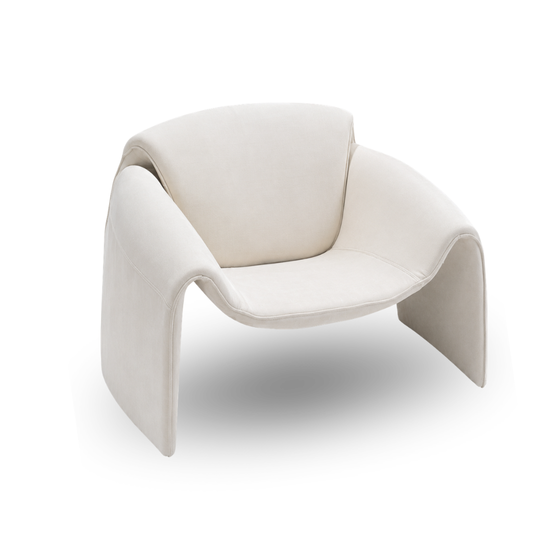 Rove Accent Chair - White
