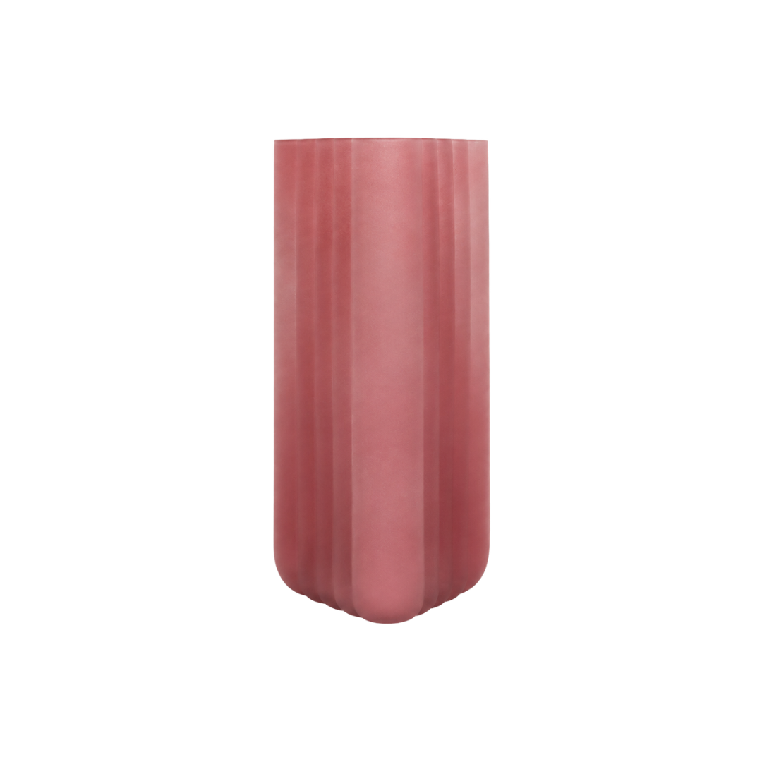 Solara Collection - Reeded Triangle Vase
