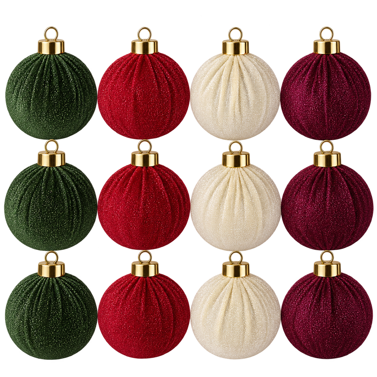Set 12 PIECE HERITAGE NOELLE ORNAMENT SET