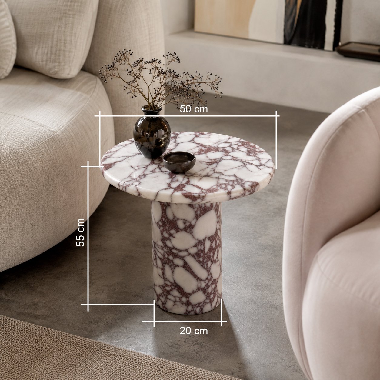 ROSELLE SIDE TABLE additional view 1