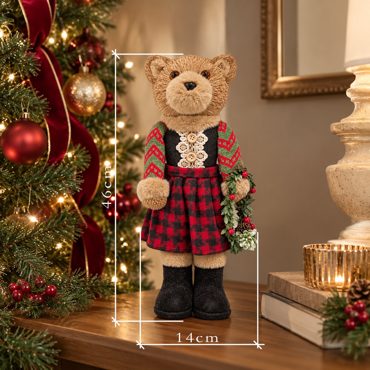CLARA WREATH BEAR additional view 1