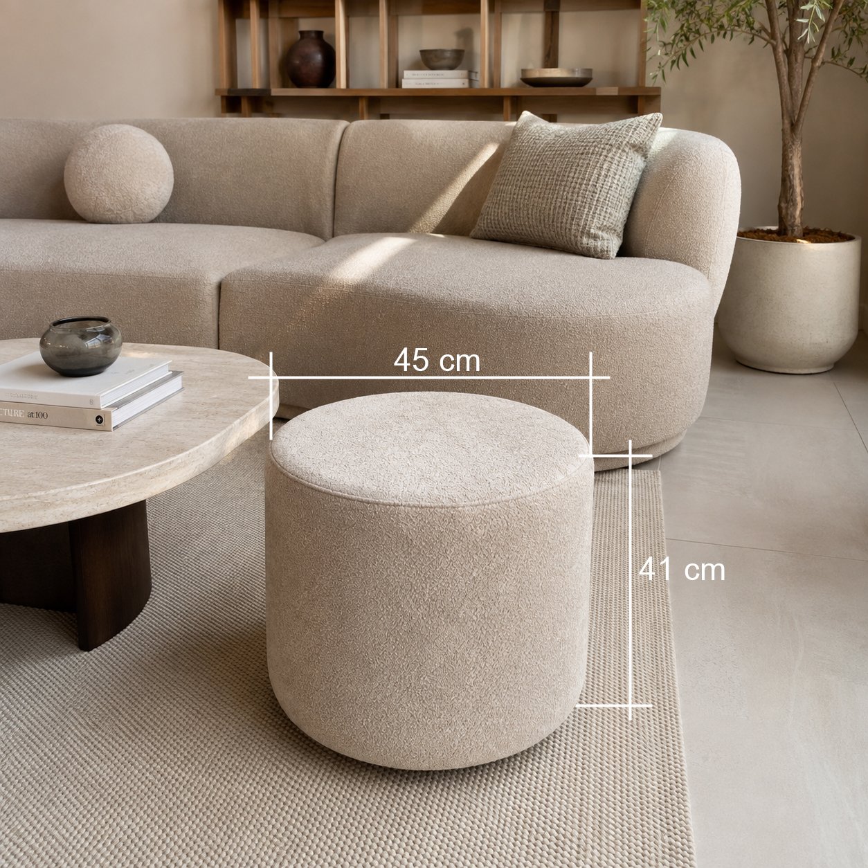 LUNE OTTOMAN additional view 1