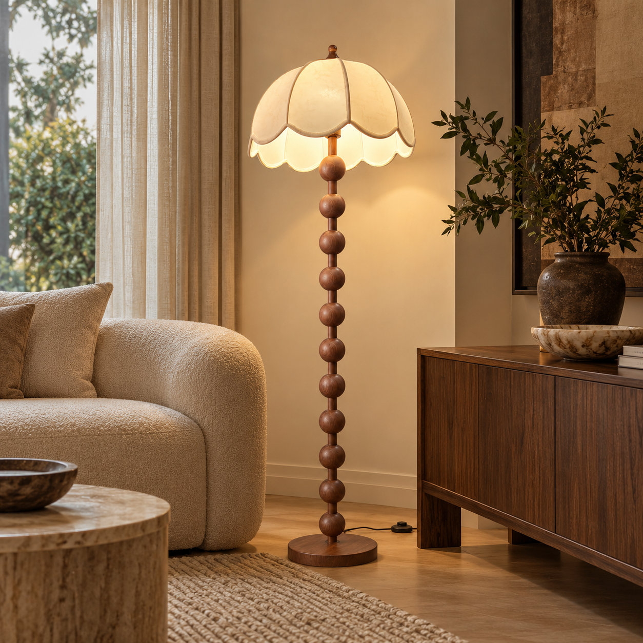 BOBBIN FLOOR LAMP hover preview