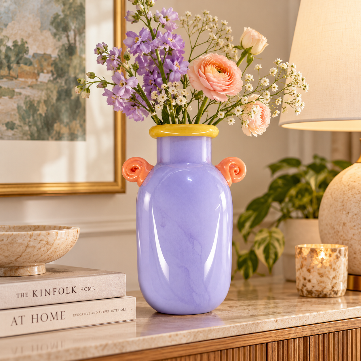 LAVANDER FIORA VASE - PETIT hover preview