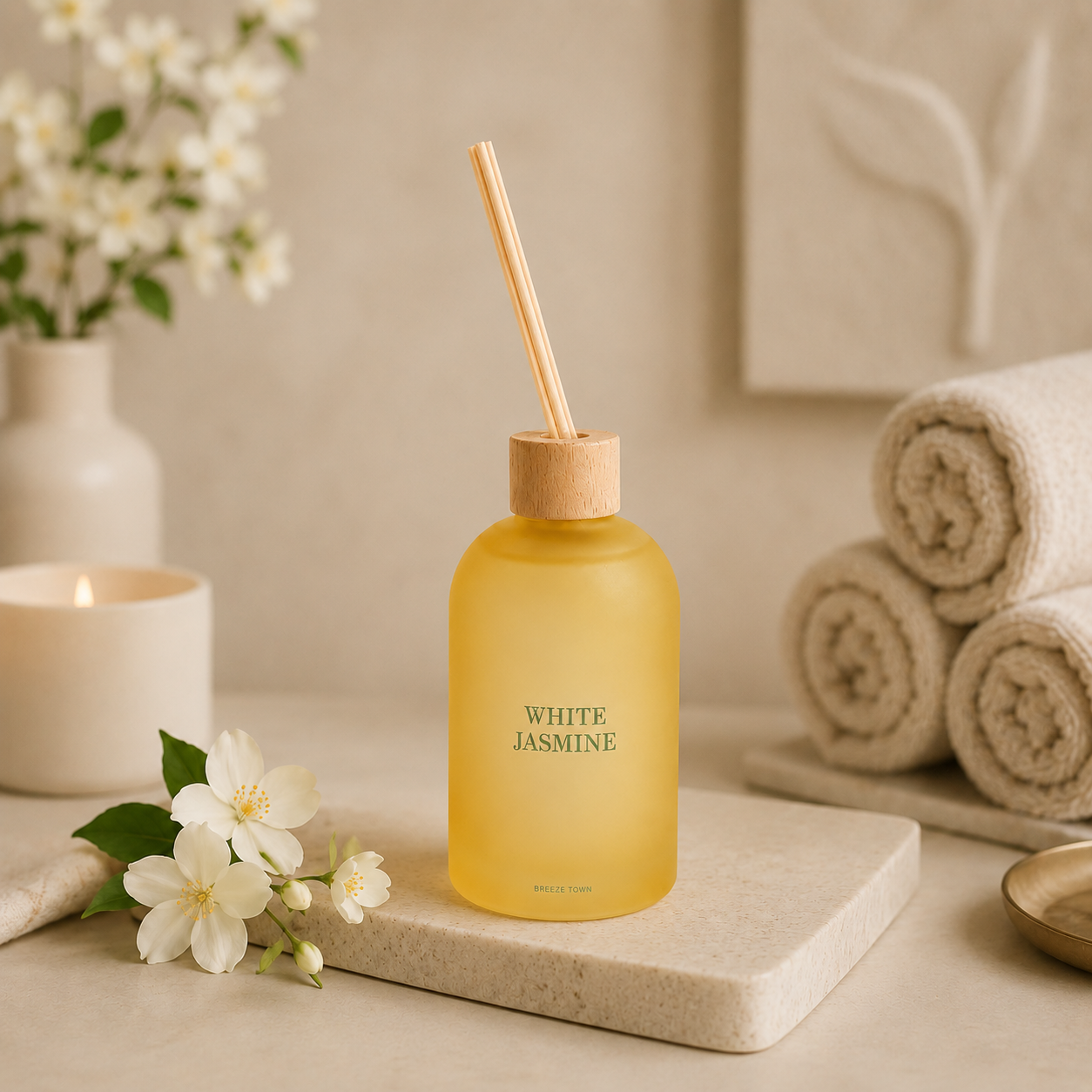 White Jasmine Reed Diffuser - Petit hover preview
