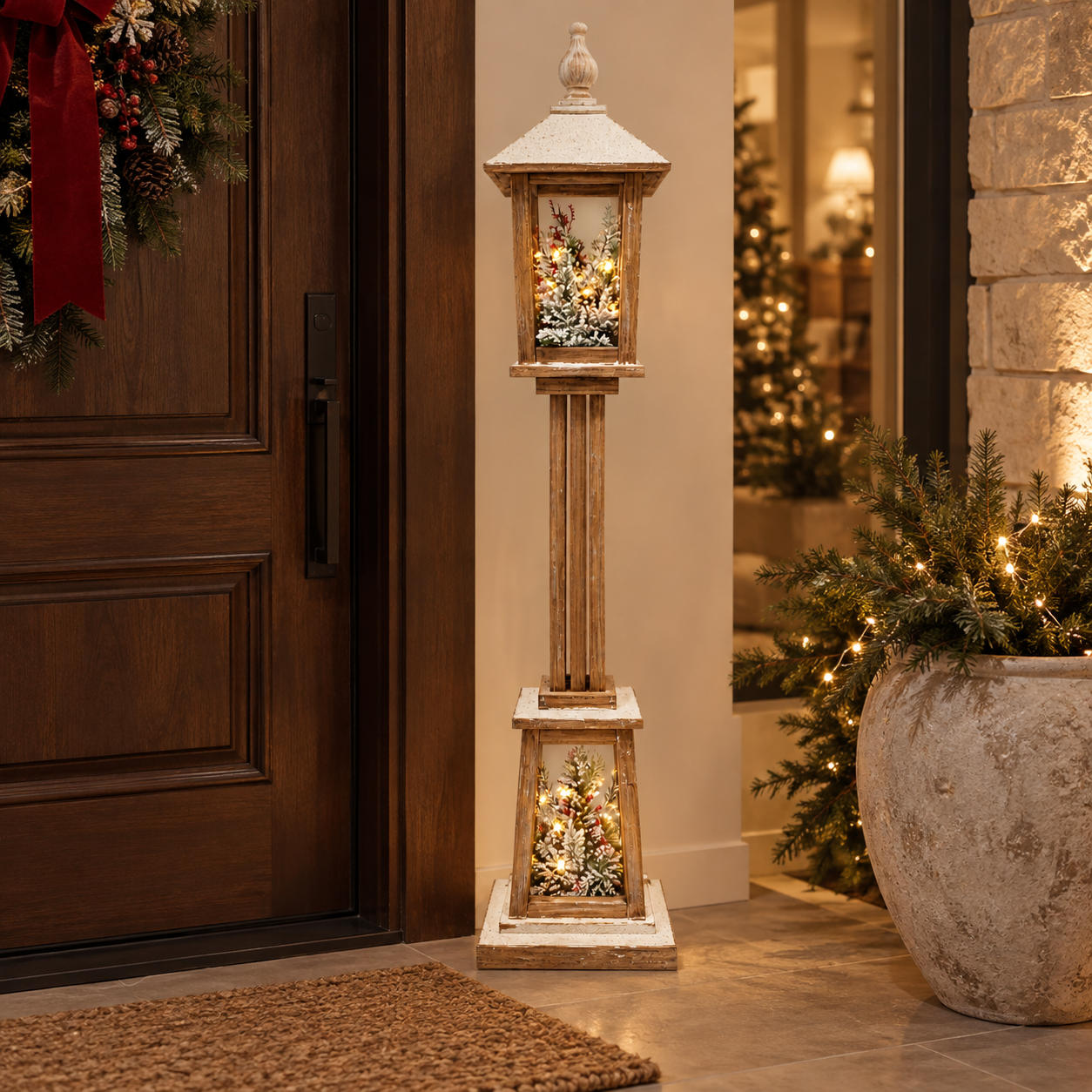 ALDRIDGE GRAND CHRISTMAS CLOCK TOWER