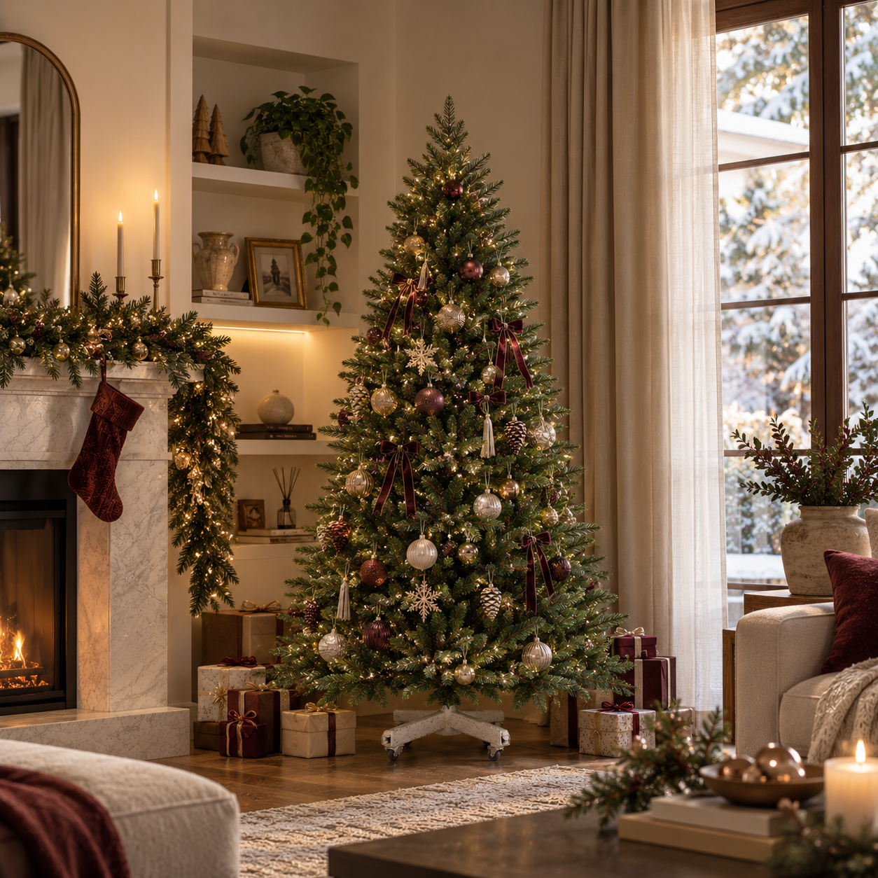 (1.8cm) ALPINE FIR CHRISTMAS TREE
