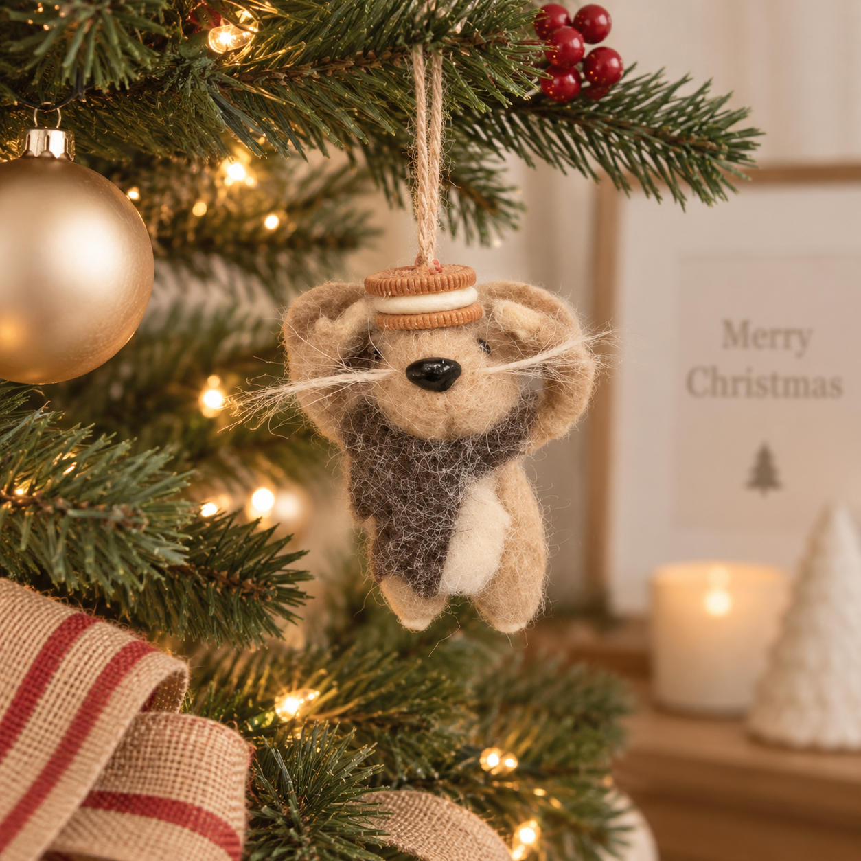 BRAMBLE REINDEER ORNAMENT