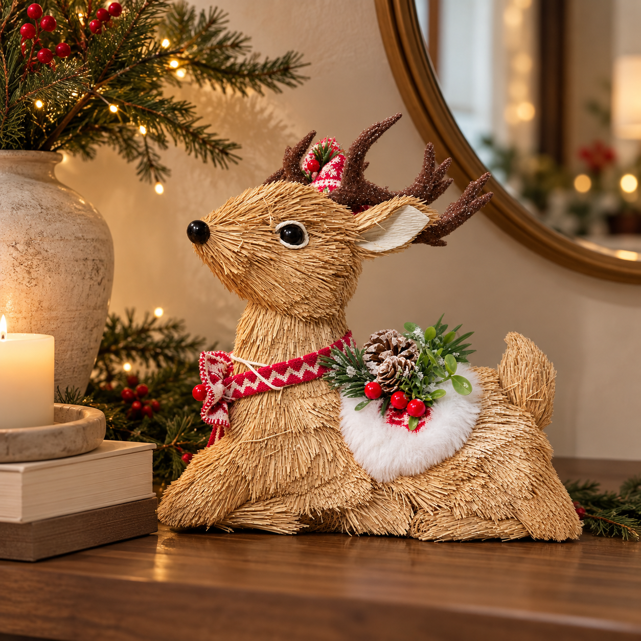 BRIAR RESTING REINDEER