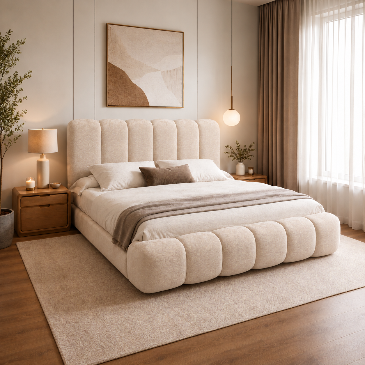 CELESTE PUFF BED hover preview