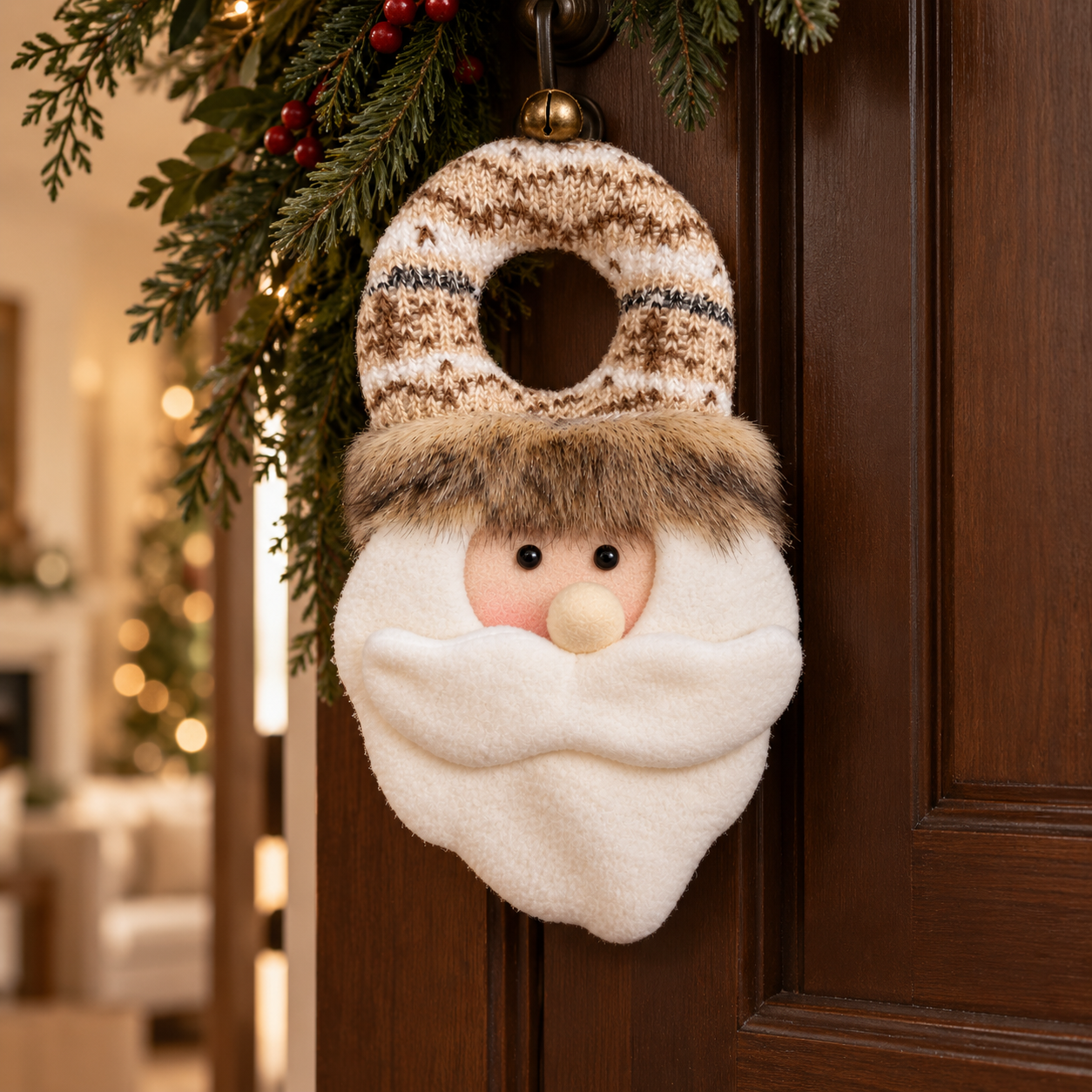 ALABASTER SANTA CHARM