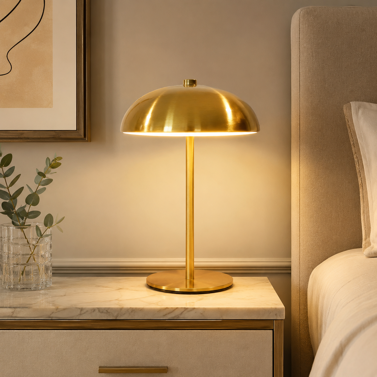 Luna Lamp -  Gold hover preview