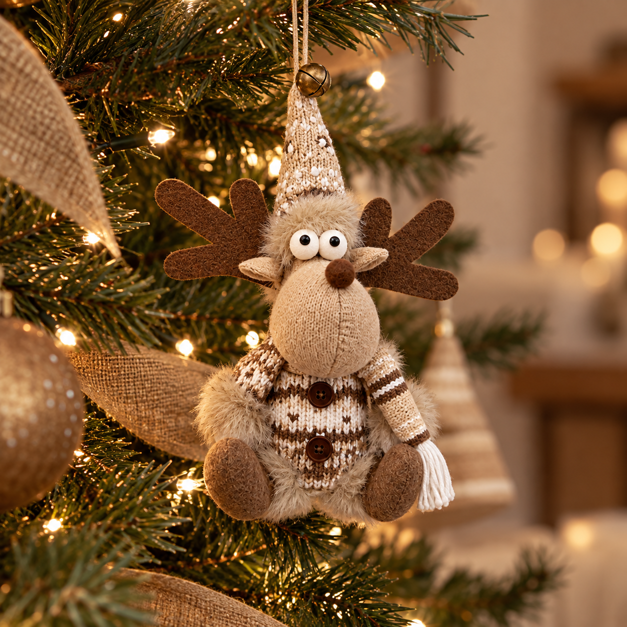 VAIL REINDEER ORNAMENT
