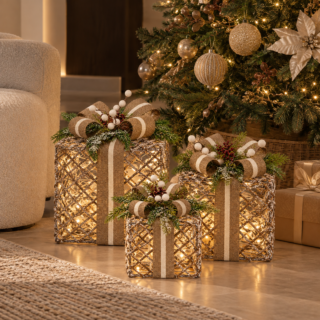 LUMIERE GOLD GIFT BOX SET