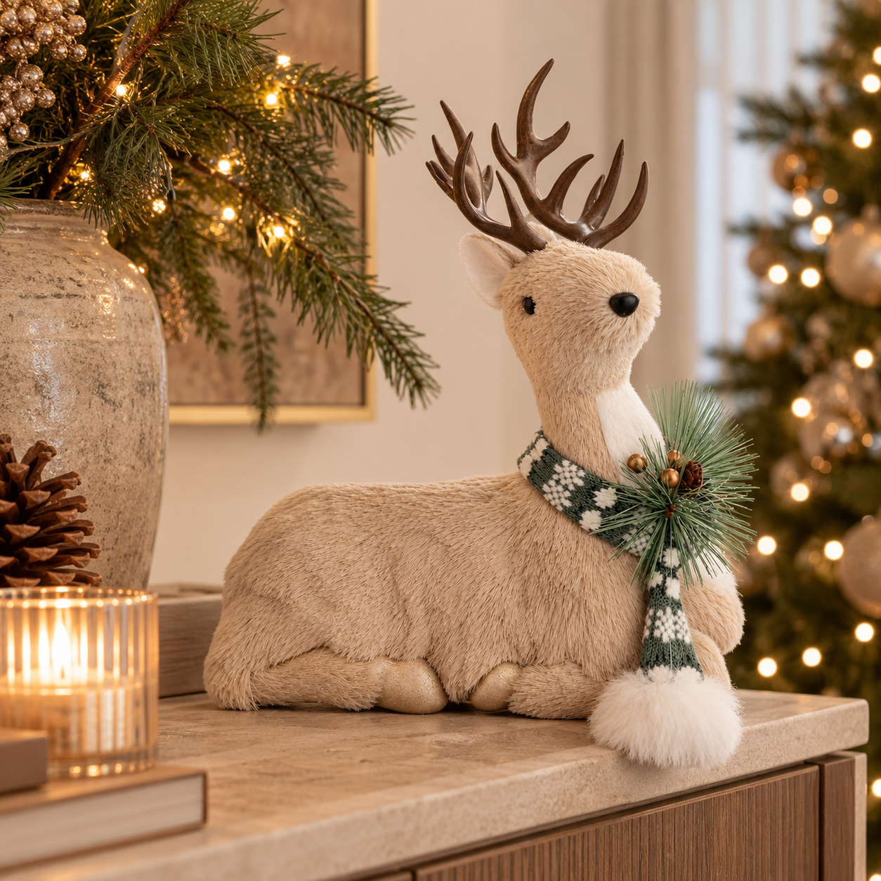 ELWYN PETITE RESTING REINDEER