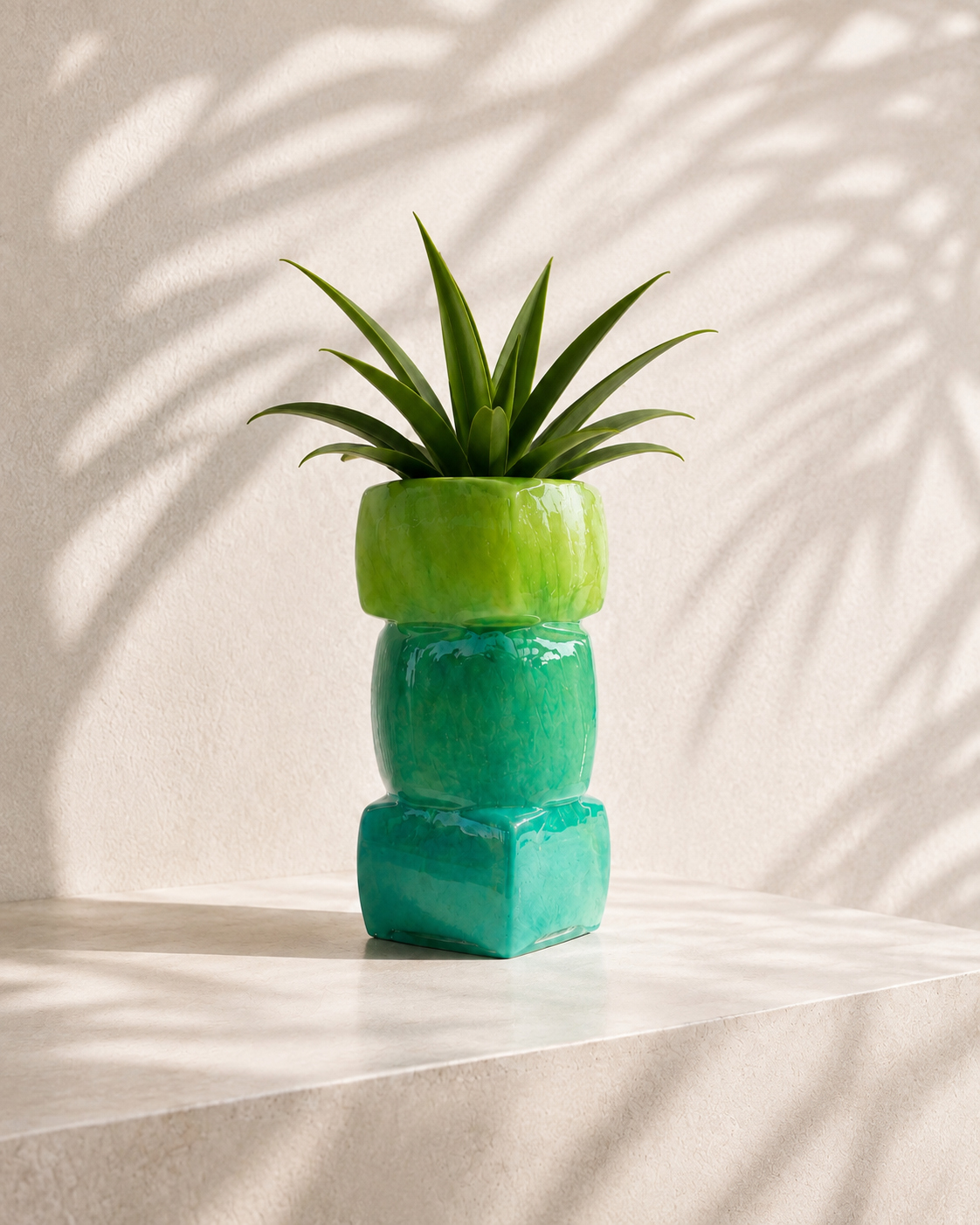 Jade Cristal Élan Vase - Grand hover preview