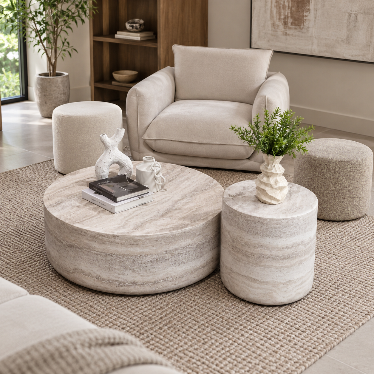 AURELLE MARBLE COFFEE TABLE hover preview