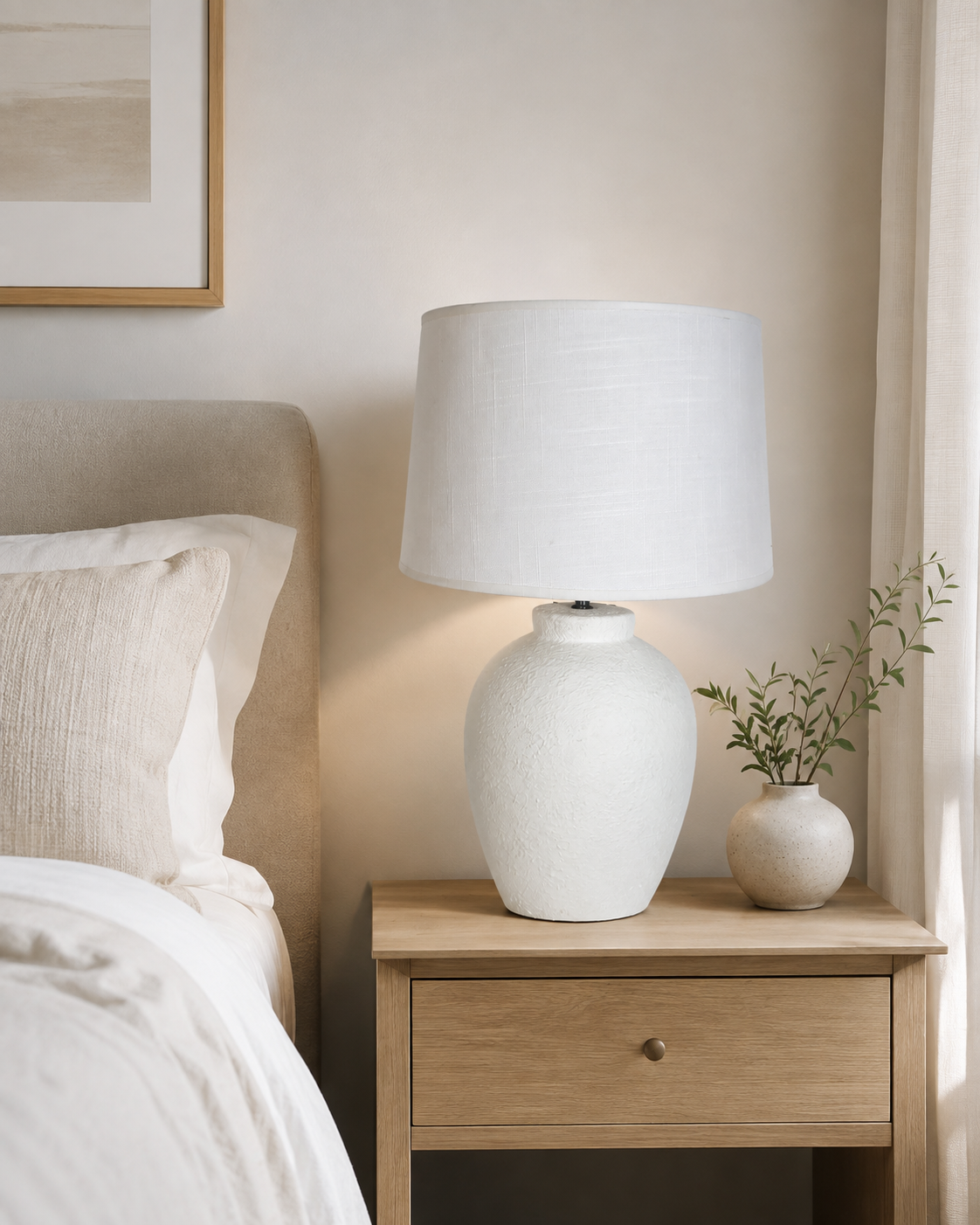 Lykke - White Lamp Shade hover preview