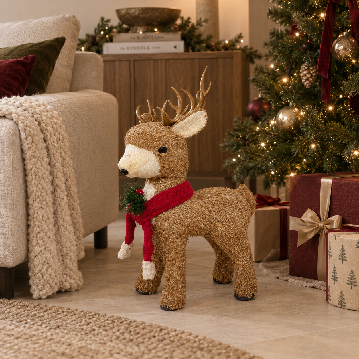 HOLLIS PETITE STANDING REINDEER