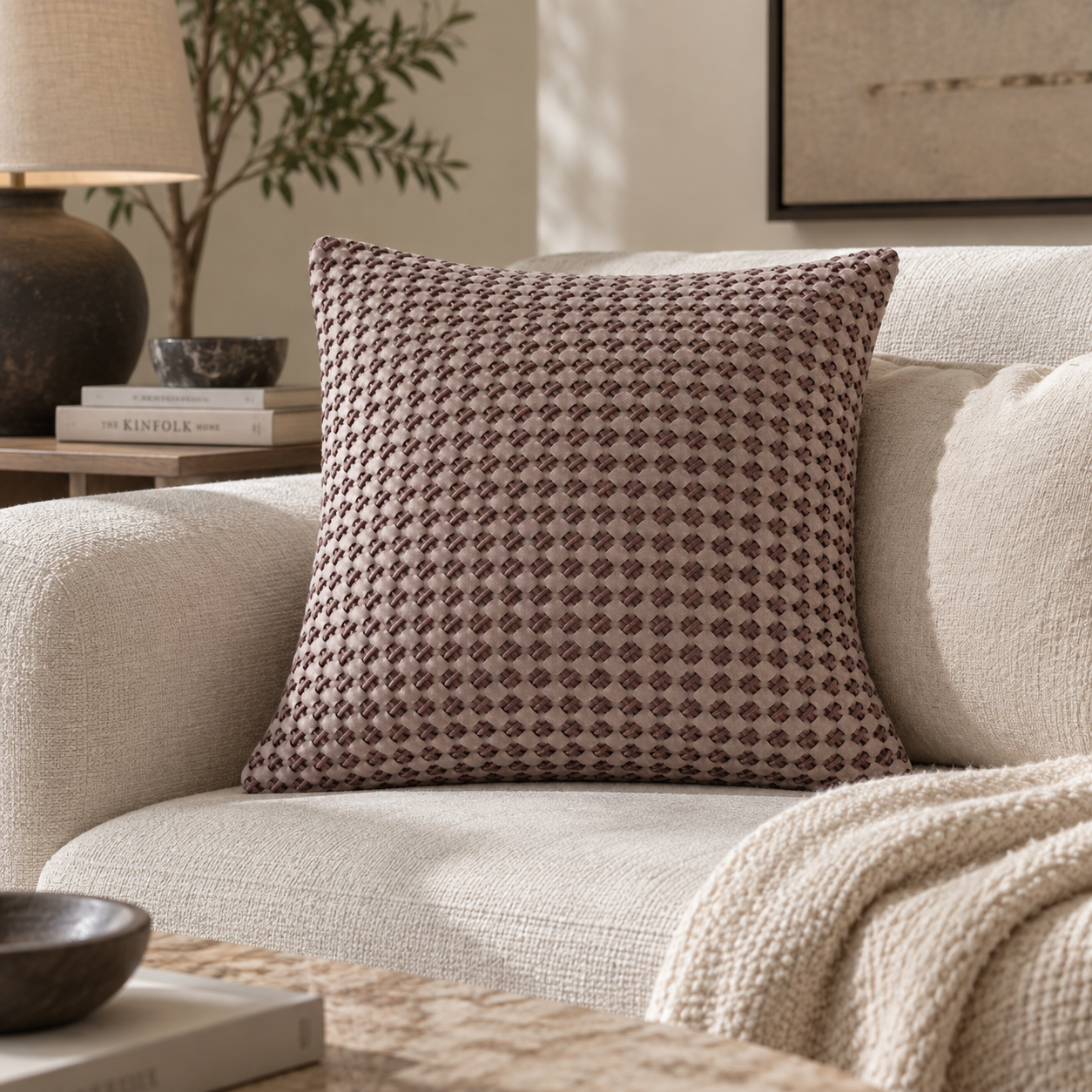 SEREIN THROW PILLOW COVER hover preview