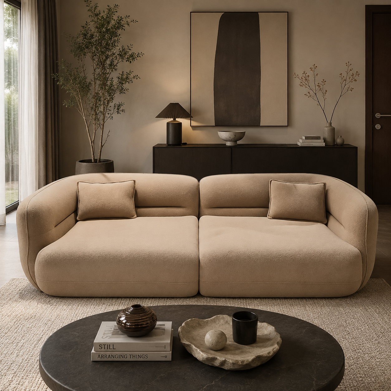 CAVELLE MOCHA SOFA hover preview