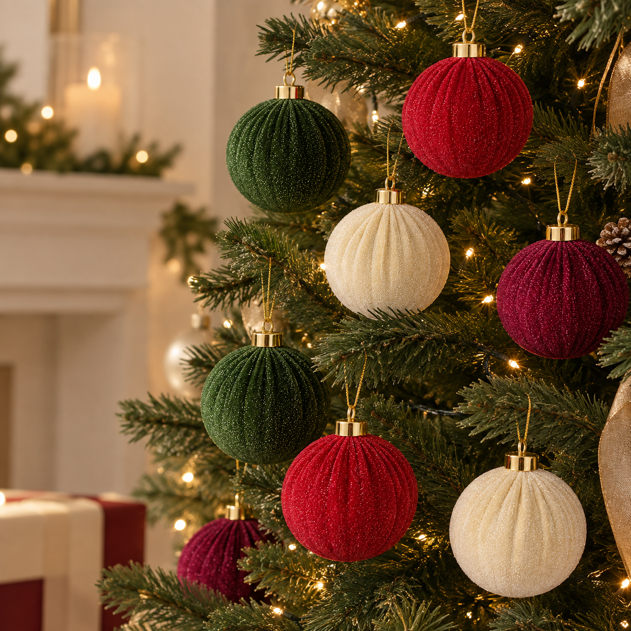 Set 12 PIECE HERITAGE NOELLE ORNAMENT SET
