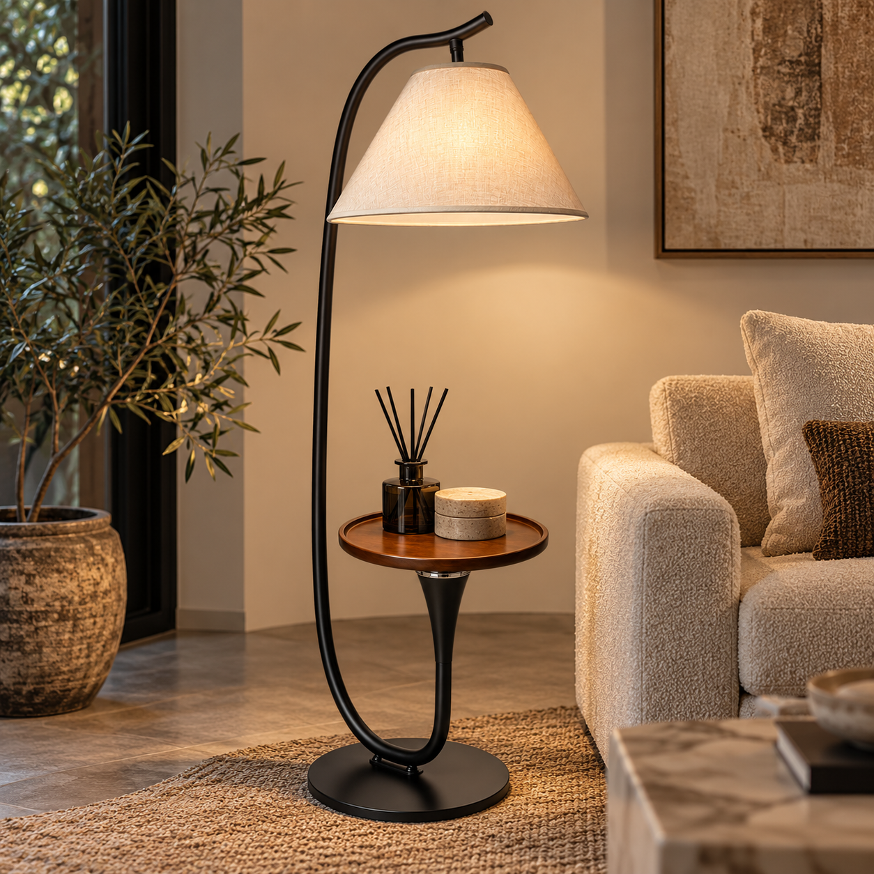 PAVERO ARC FLOOR LAMP hover preview