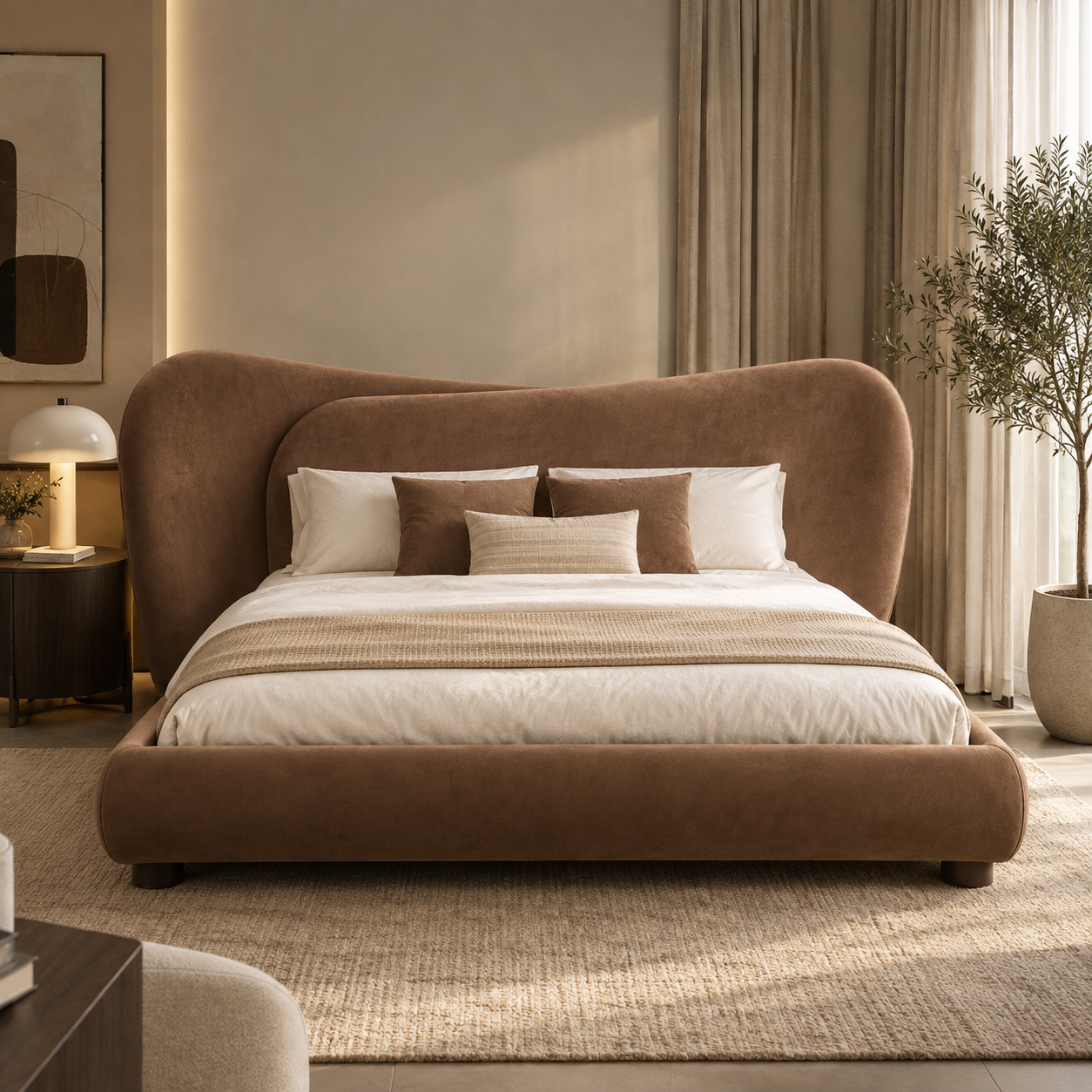 ELODIE CURVE BED hover preview