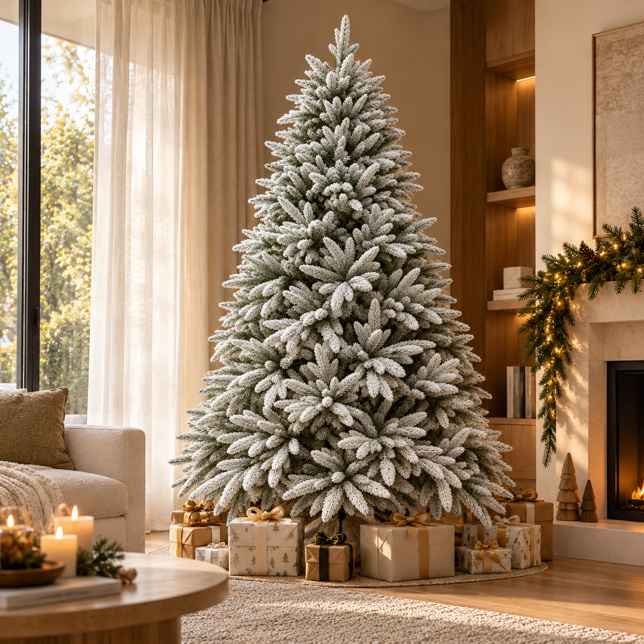 WINTERGLOW LIGHTED CHRISTMAS TREE