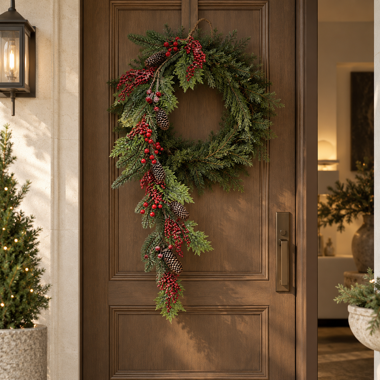 WOODLAND BERRY GARLAND