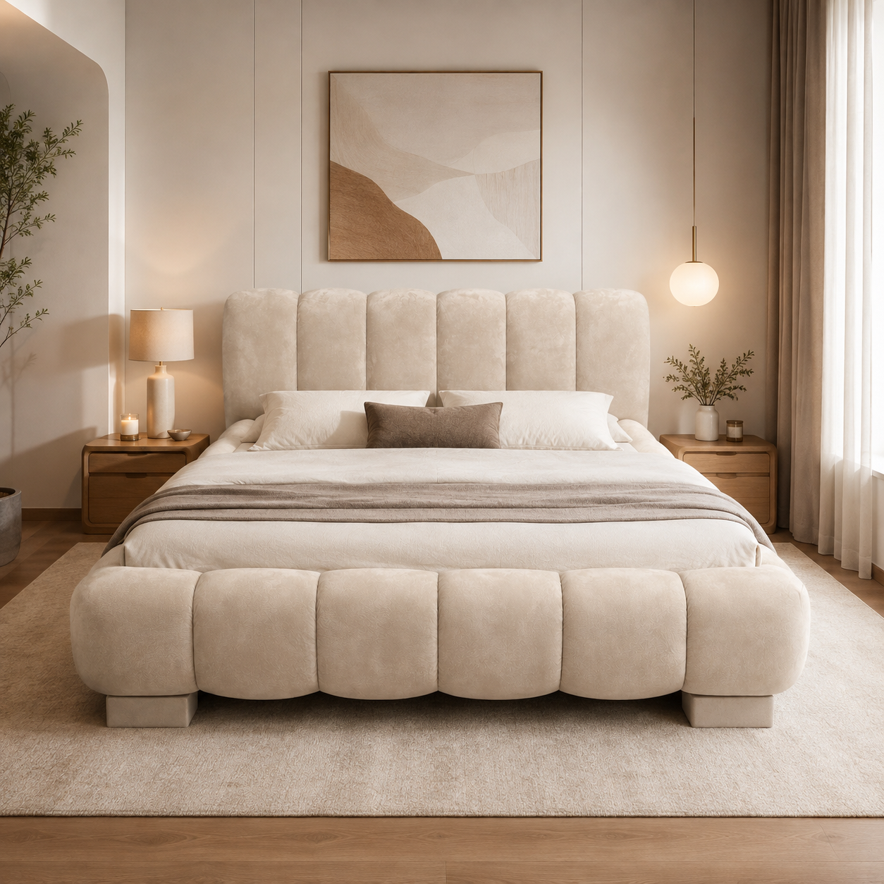 CELESTE PUFF BED hover preview
