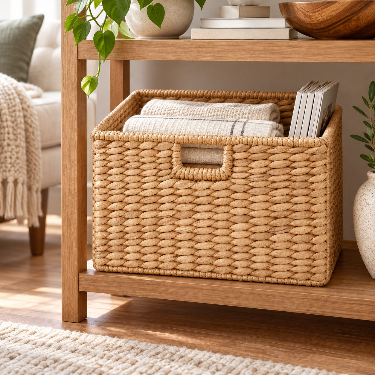 TALA WOVEN BASKET hover preview