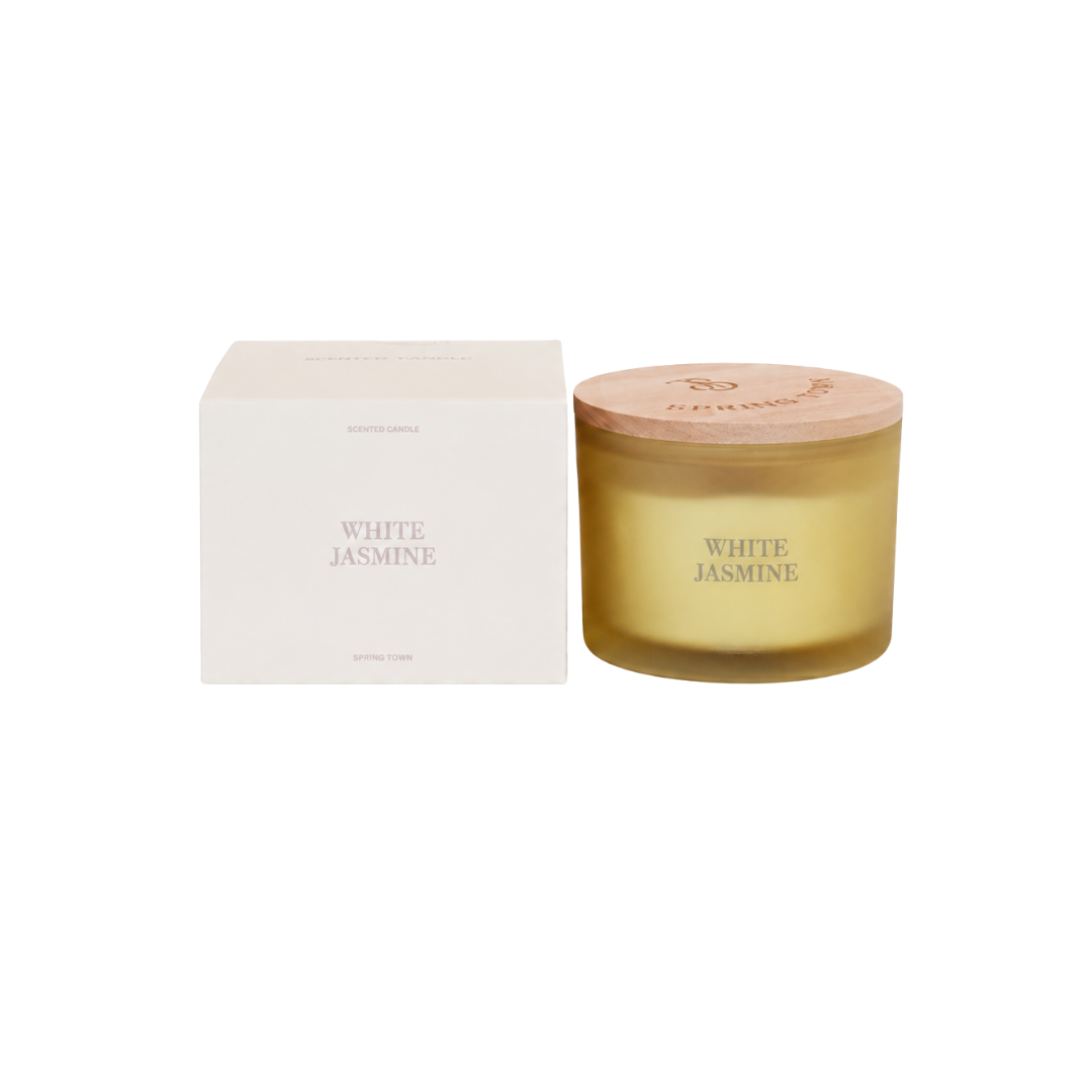 White Jasmine Scented Candle - Grand