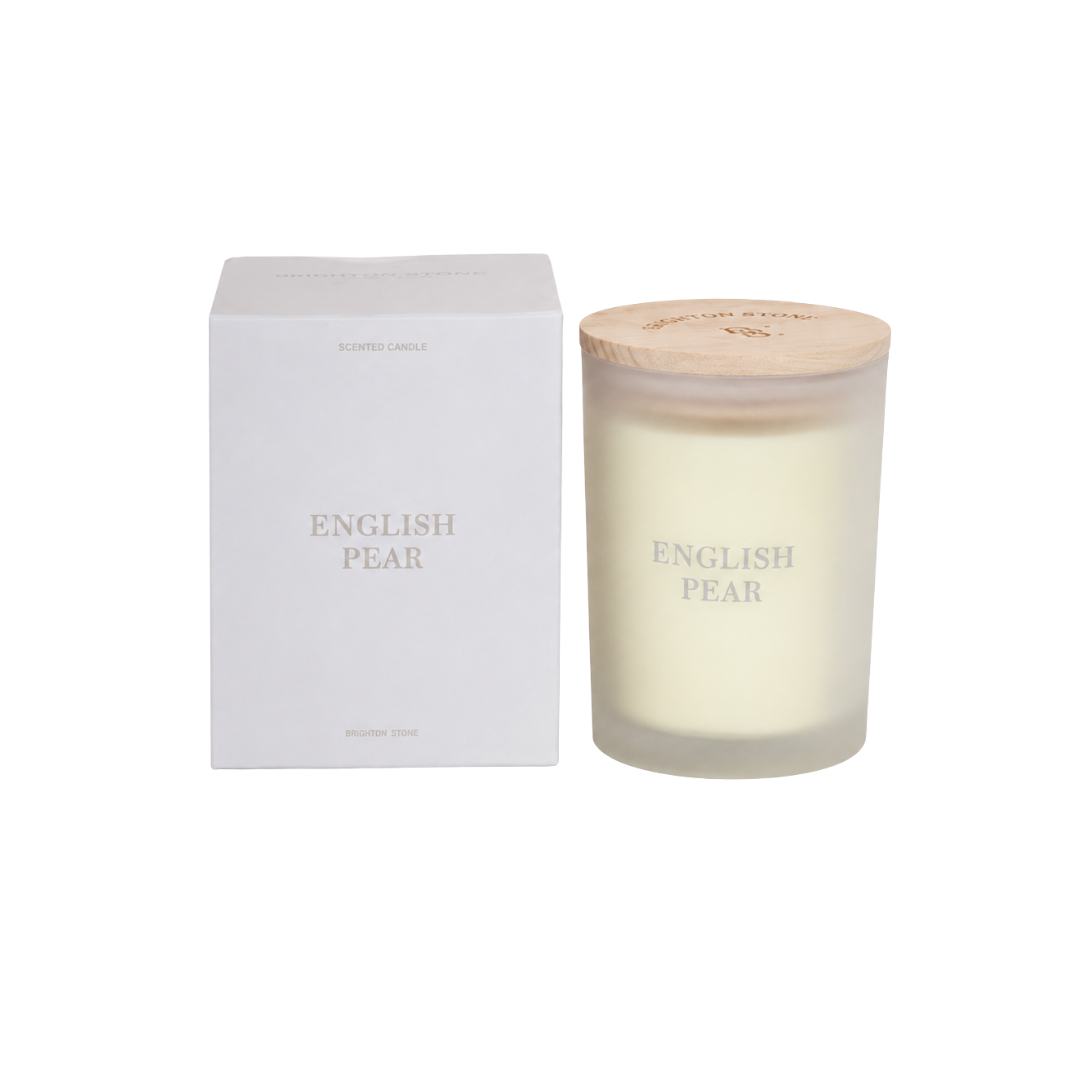 English Pear Scented Candle - Petit