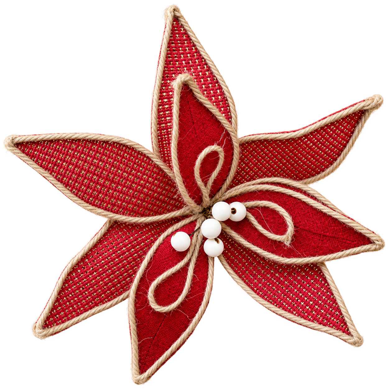 CRIMSON LACE POINSETTIA