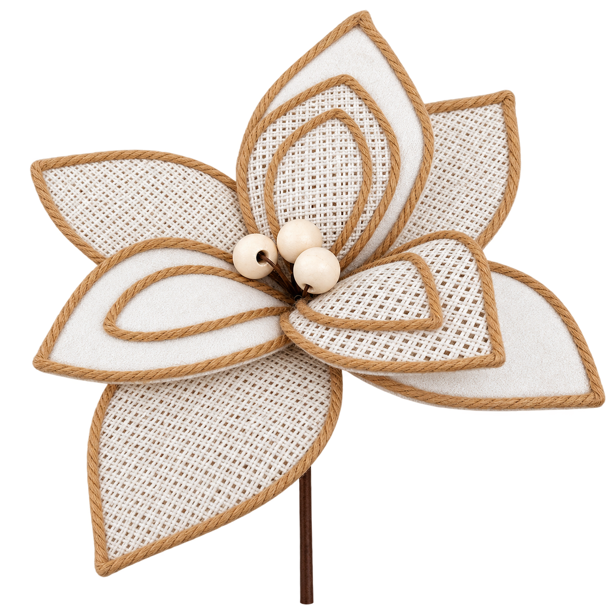 IVORY LACE POINSETTIA
